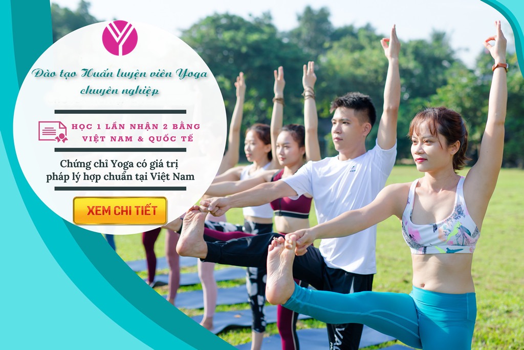 Khóa đào tạo Huấn luyện viên Yoga chuyên nghiệp, học 1 lần nhận 2 bằng Việt Nam và Quốc tế